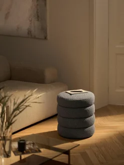 Bouclé poef Alto