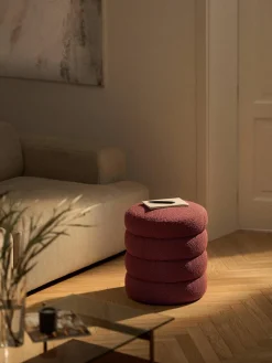 Bouclé poef Alto