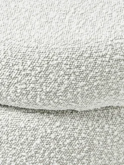 Bouclé poef Alto met opbergruimte