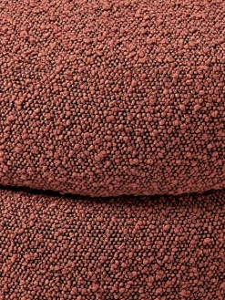 Bouclé poef Alto met opbergruimte