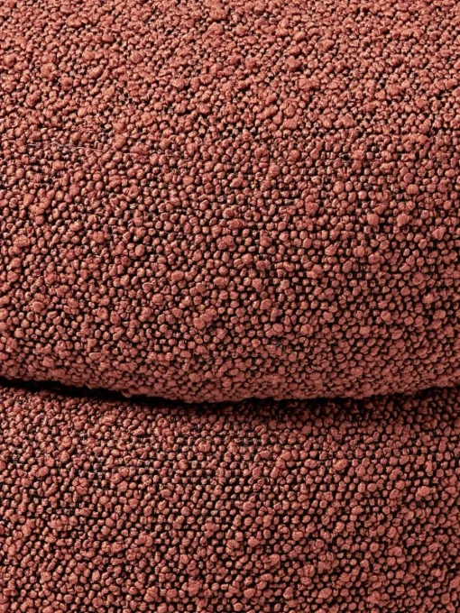 Bouclé poef Alto met opbergruimte