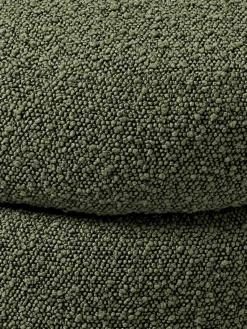 Bouclé poef Alto met opbergruimte