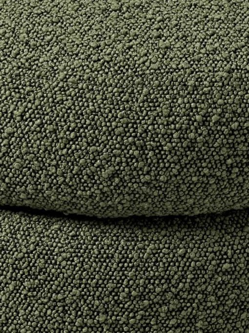 Bouclé poef Alto met opbergruimte