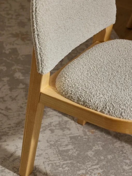 Bouclé stoel Neelia