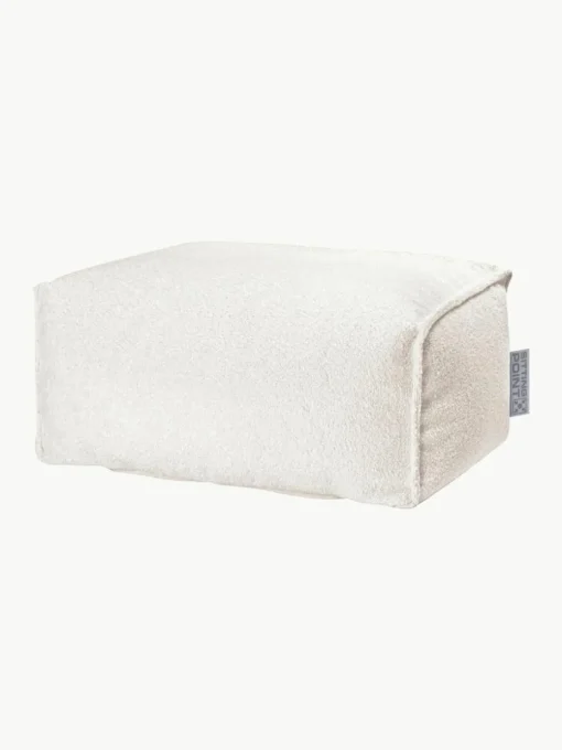 Bouclé vloerkussen Woolly