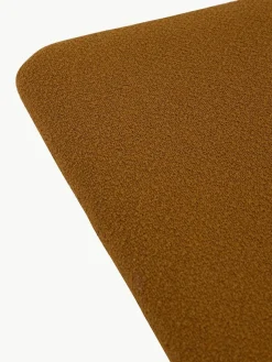 Bouclé zitkussen Curva voor bank