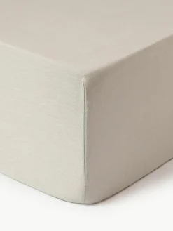 Boxspring hoeslaken Airy, gewaschenes linnen