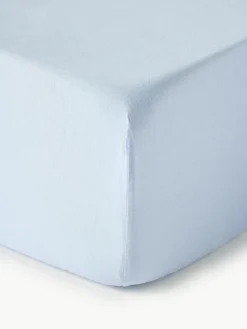Boxspring hoeslaken Airy, gewassen linnen