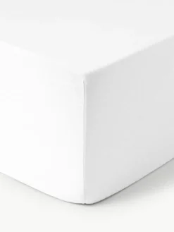 Boxspring hoeslaken Airy, gewassen linnen