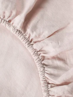 Boxspring hoeslaken Airy, gewassen linnen
