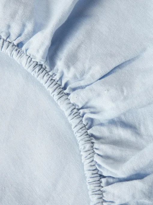 Boxspring hoeslaken Airy, gewassen linnen