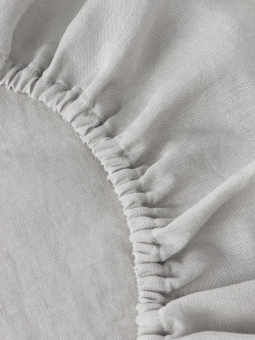 Boxspring hoeslaken Airy, gewassen linnen