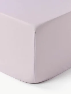 Boxspring hoeslaken Elsie, katoen perkal