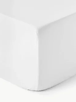 Boxspring hoeslaken Elsie, katoen perkal