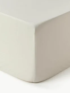 Boxspring hoeslaken Elsie, katoen perkal