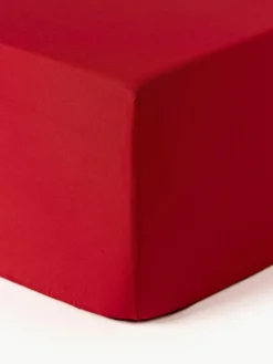 Boxspring hoeslaken Elsie, katoen perkal