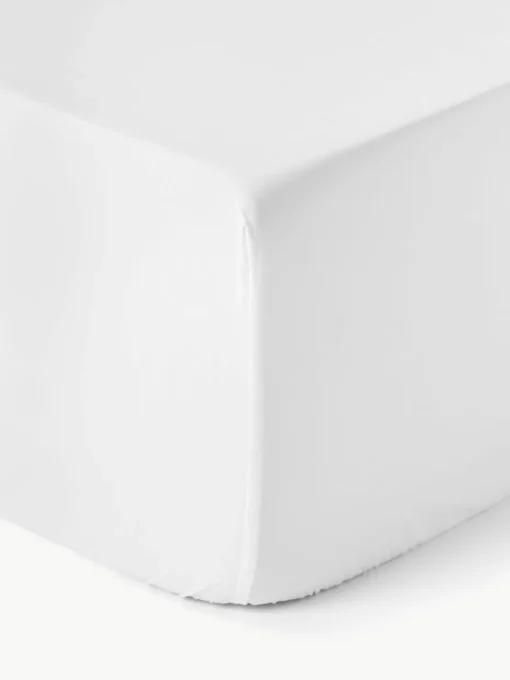 Boxspring hoeslaken Elsie, katoen perkal