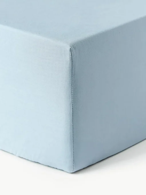 Boxspring hoeslaken Elsie, katoen perkal