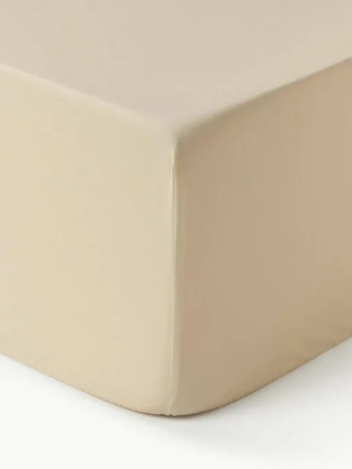 Boxspring hoeslaken Elsie, katoen perkal