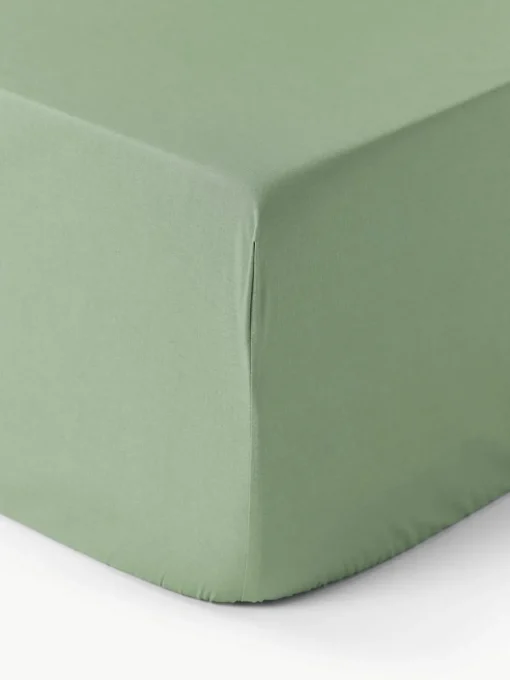 Boxspring hoeslaken Elsie, katoen perkal