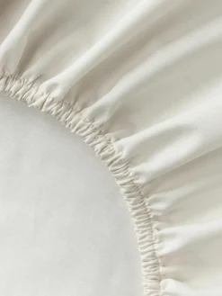 Boxspring hoeslaken Elsie, katoen perkal