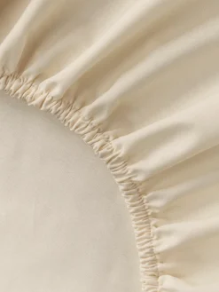 Boxspring hoeslaken Elsie, katoen perkal
