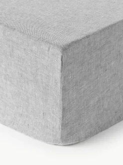 Boxspring hoeslaken Linna, linnen