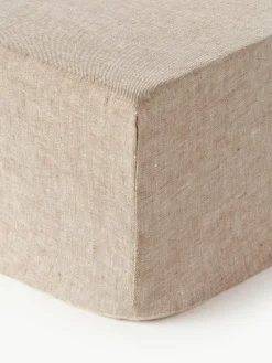 Boxspring hoeslaken Linna, linnen