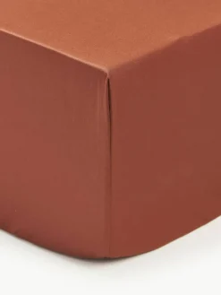 Boxspring hoeslaken Premium, katoensatijn