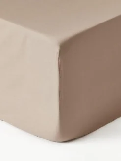 Boxspring hoeslaken Premium, katoensatijn