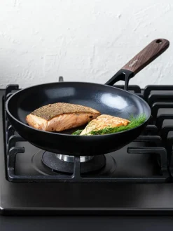 Braadpan Eco Smartshape met houten handvat