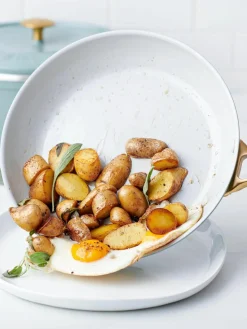 Braadpan Padova met antiaanbaklaag