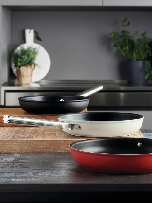 Braadpan 50's Style met antiaanbaklaag