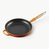Braadpan Signature Collection uit gietijzer met houten handvat