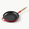 Braadpan Signature Collection uit gietijzer met houten handvat