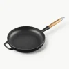 Braadpan Signature Collection uit gietijzer met houten handvat