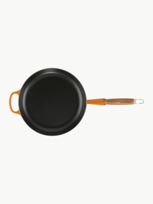 Braadpan Signature Collection uit gietijzer met houten handvat