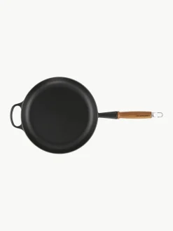 Braadpan Signature Collection uit gietijzer met houten handvat