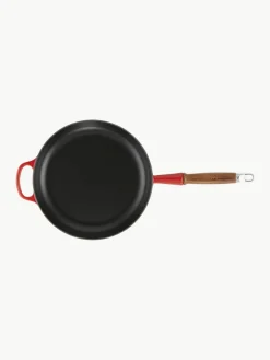 Braadpan Signature Collection uit gietijzer met houten handvat