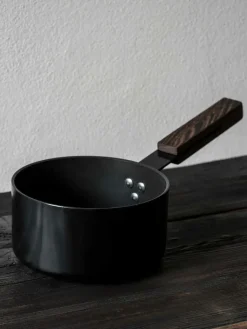 Braadpan zwart met antiaanbaklaag