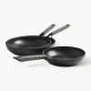 Braadpannen KitchenAid met antiaanbaklaag, set van 3