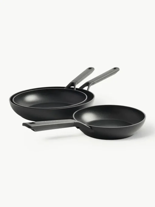Braadpannen KitchenAid met antiaanbaklaag, set van 3