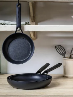 Braadpannen KitchenAid met antiaanbaklaag, set van 3