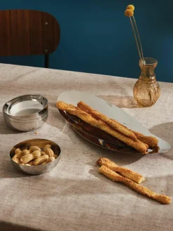Brood & grissini mand Octave van edelstaal