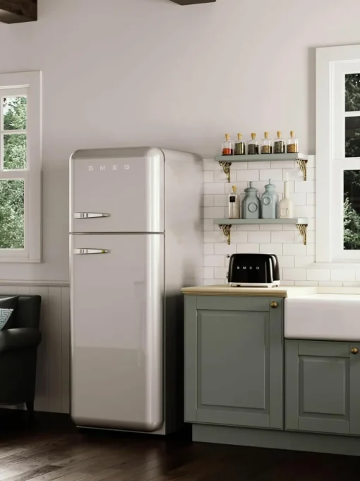 Broodrooster 50's Style met lange sleuf