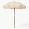 Buigbare parasol Retro met franjes, Ø 180 cm
