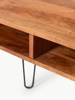 Bureau Tova van mangohout en metaal