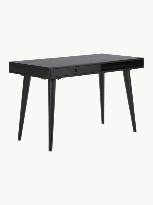 Bureau Tova van massief hout met lades