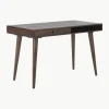 Bureau Tova van massief hout met lades