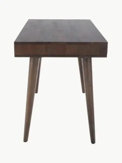 Bureau Tova van massief hout met lades